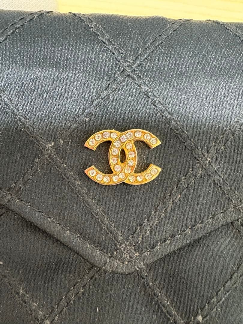CHANEL シャネル ビコローレ ケース サテン