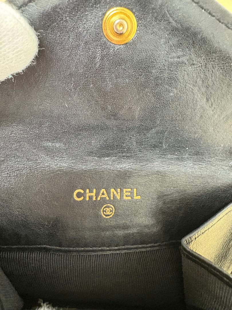 CHANEL シャネル ビコローレ ケース サテン