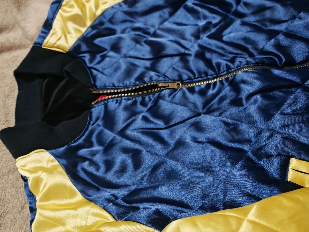 AVIREX USA 別珍 ２面用 虎 日本限定 スカジャン レーヨン