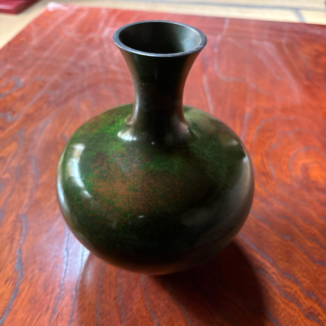 金峰作　花瓶　アンティーク