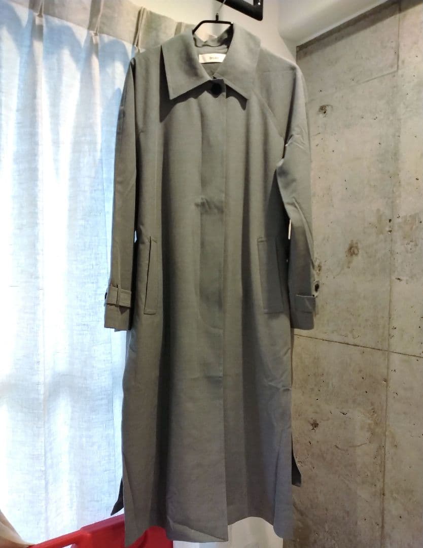 anuke Soutiencollar Raglan Coat グレー