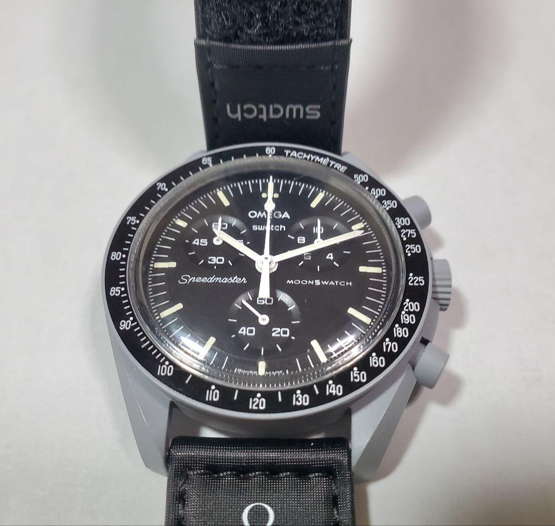 SWATCH OMEGA mission to the moon 美中古