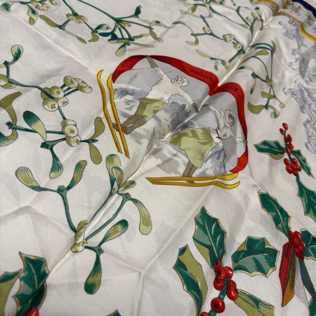 美品✨HERMES エルメス　去年の雪　Neige d'Antan カレ90