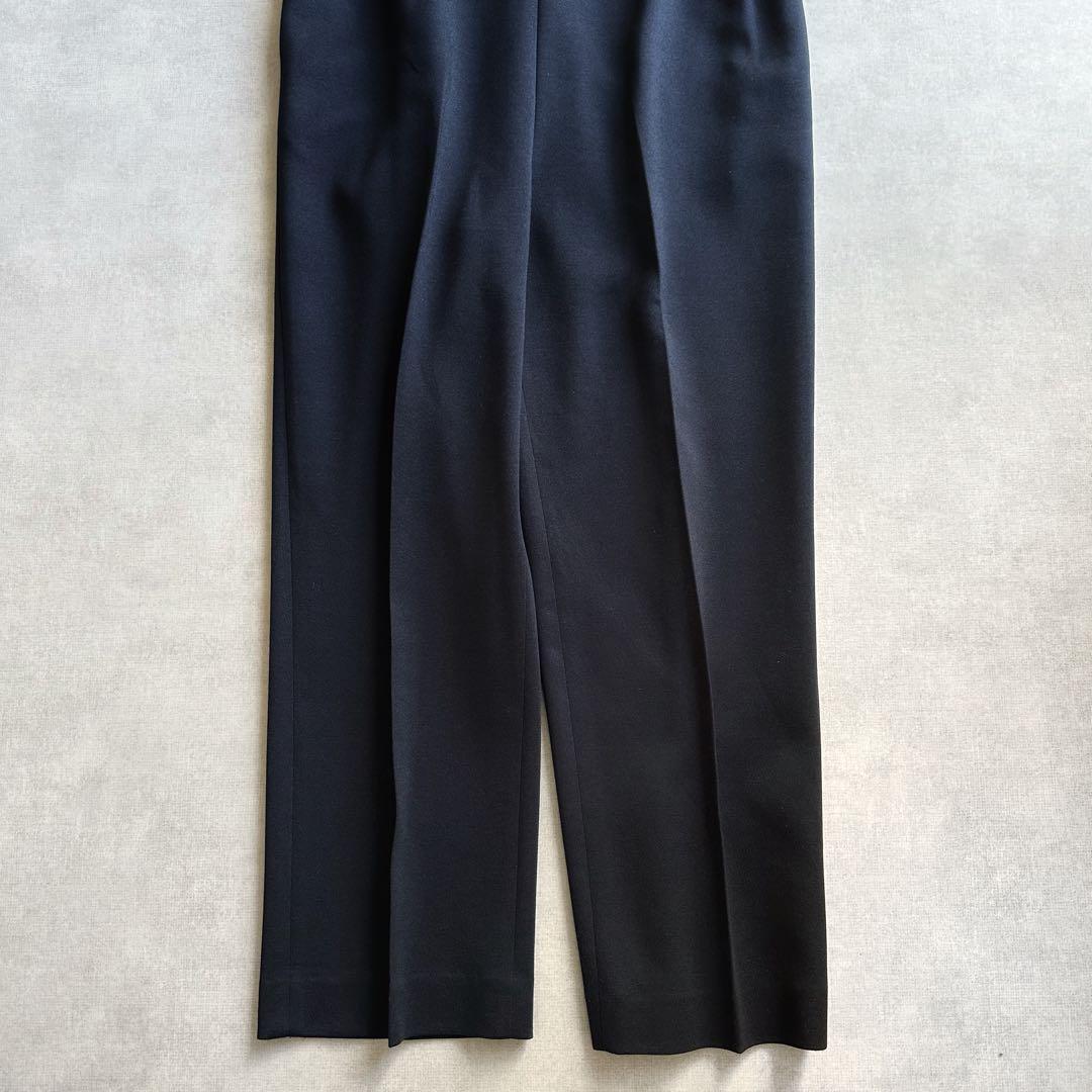 美品▲ebure エブール //オールインワン▲ジャンプスーツ ネイビー　濃紺