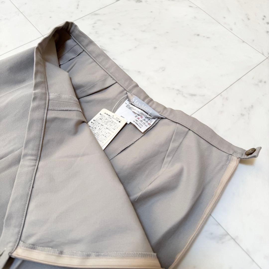 【新品】MaxMara マックスマーラ パンツスーツ 銀タグ ビジネス