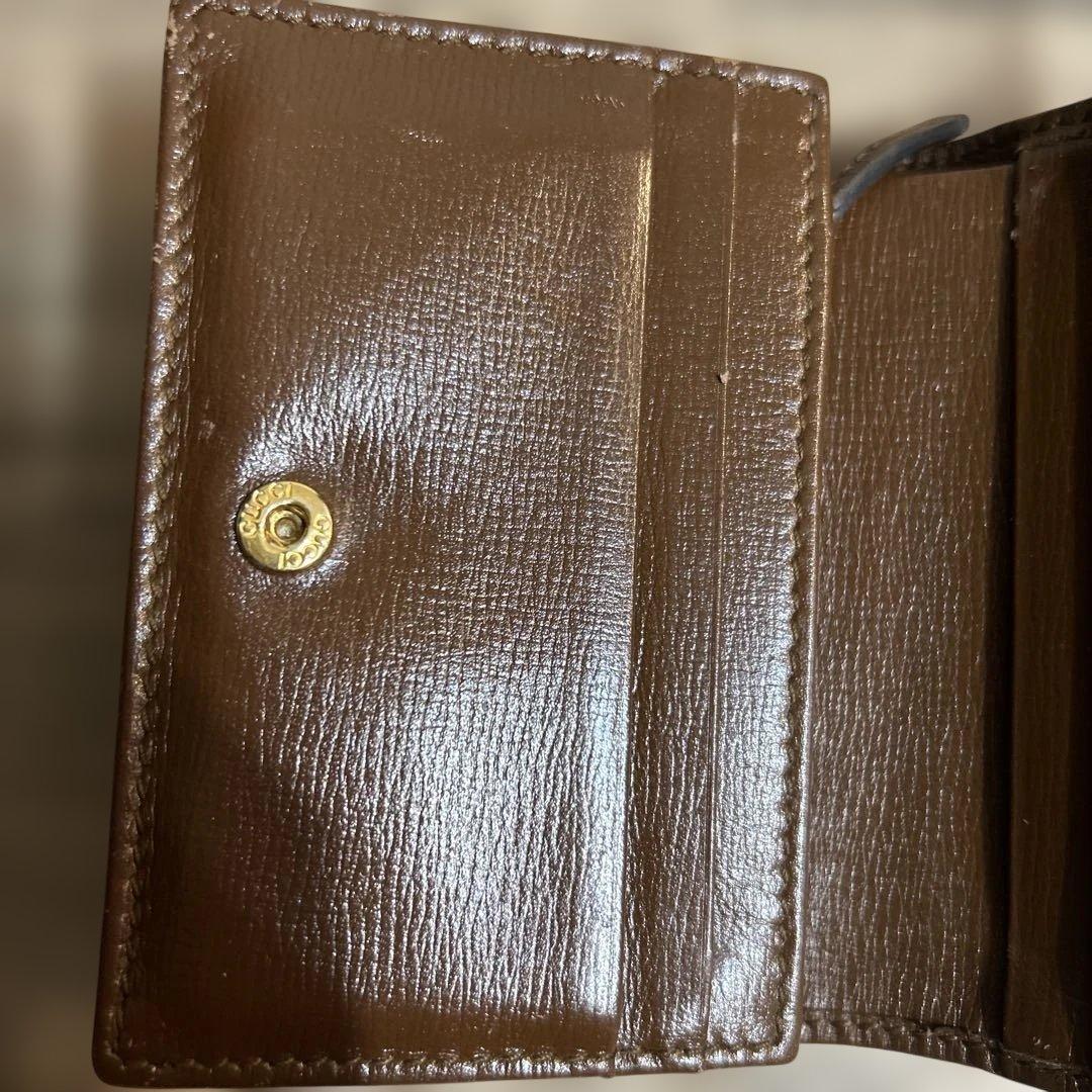GUCCIグッチ GG ホースビット 1955 二つ折財布　ミニウォレット