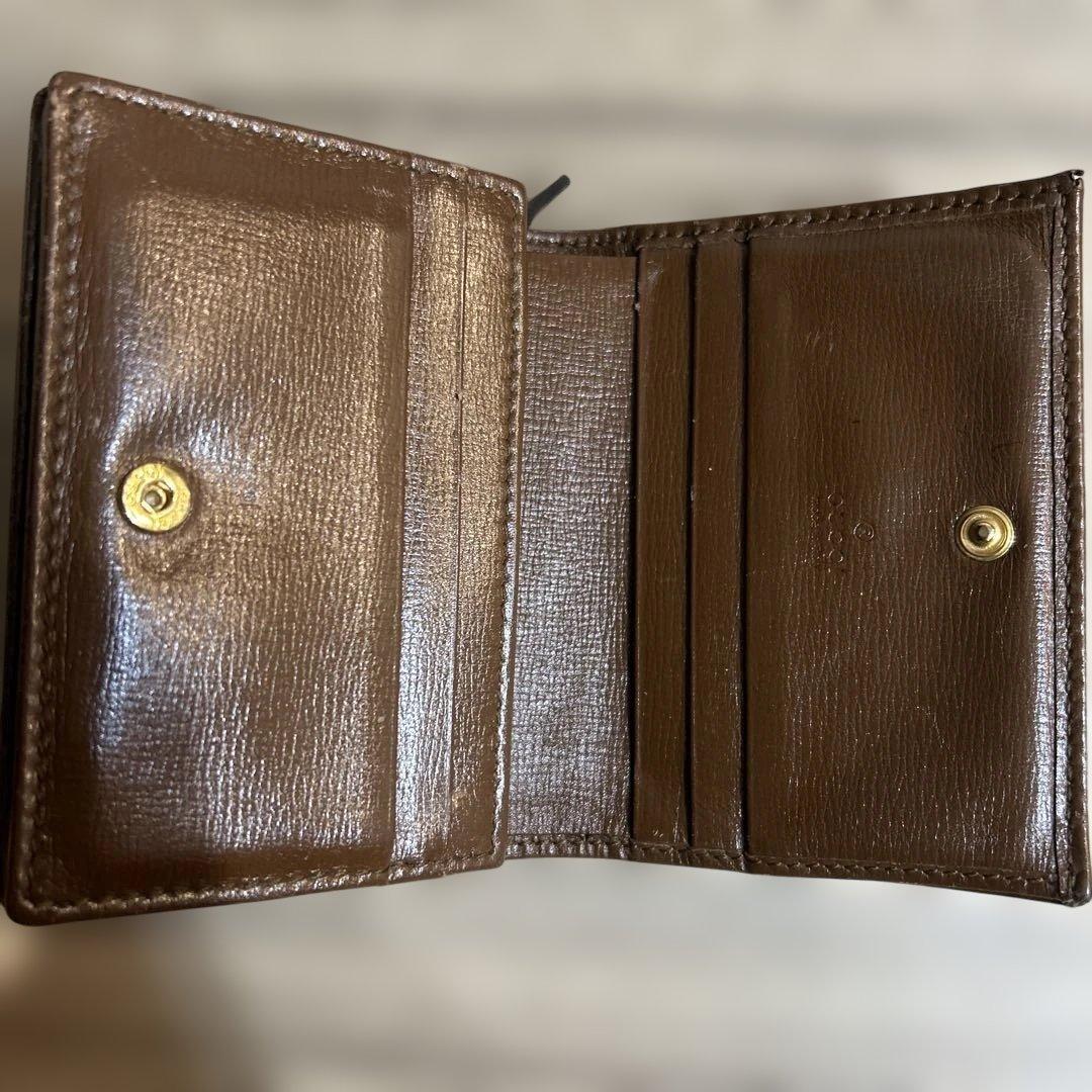 GUCCIグッチ GG ホースビット 1955 二つ折財布　ミニウォレット