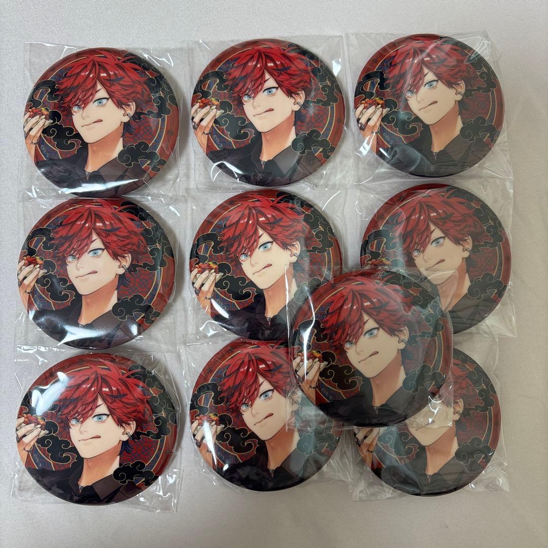 アルマ 近すぎて美しい極近店 チェーン付き 缶バッジ 極楽街