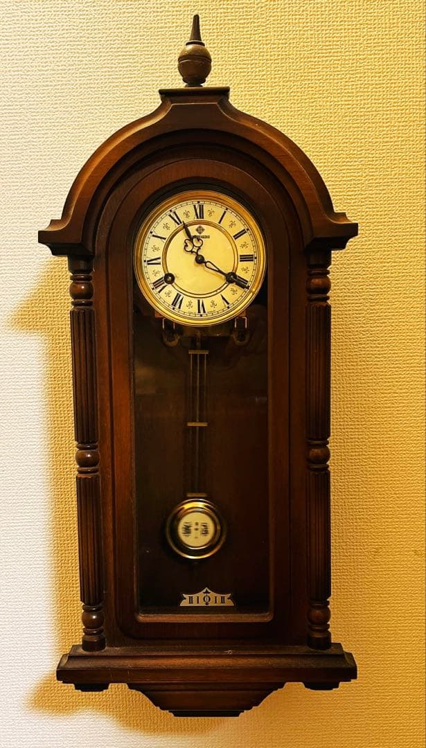 SCHMECKENBECHER エミル　シュメッケンベヒャー　柱時計　古時計