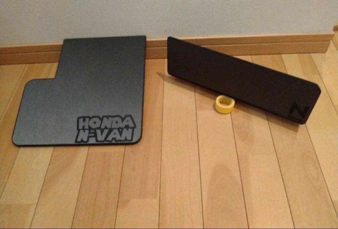 N-VAN　ハンドメイドテーブル改ショートタイプ＆インパネトレイセット！