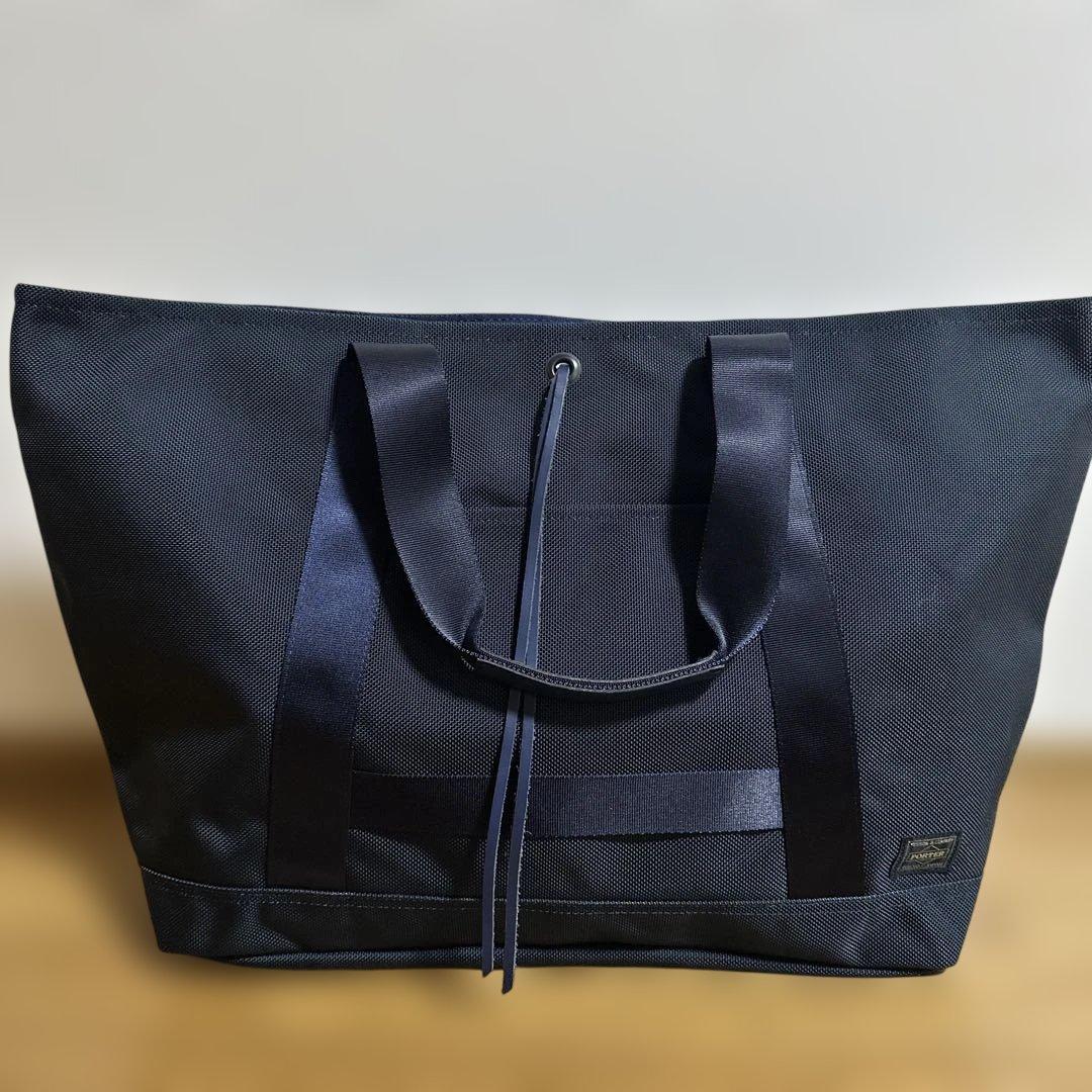 吉田カバンPORTERビッグトートバッグネイビー