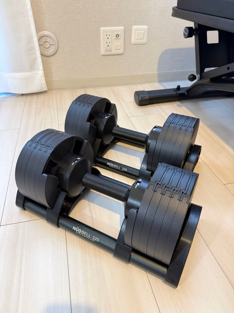 フレックスベル20kg 2kg刻み 2個セット＋リーディングエッジベンチ台