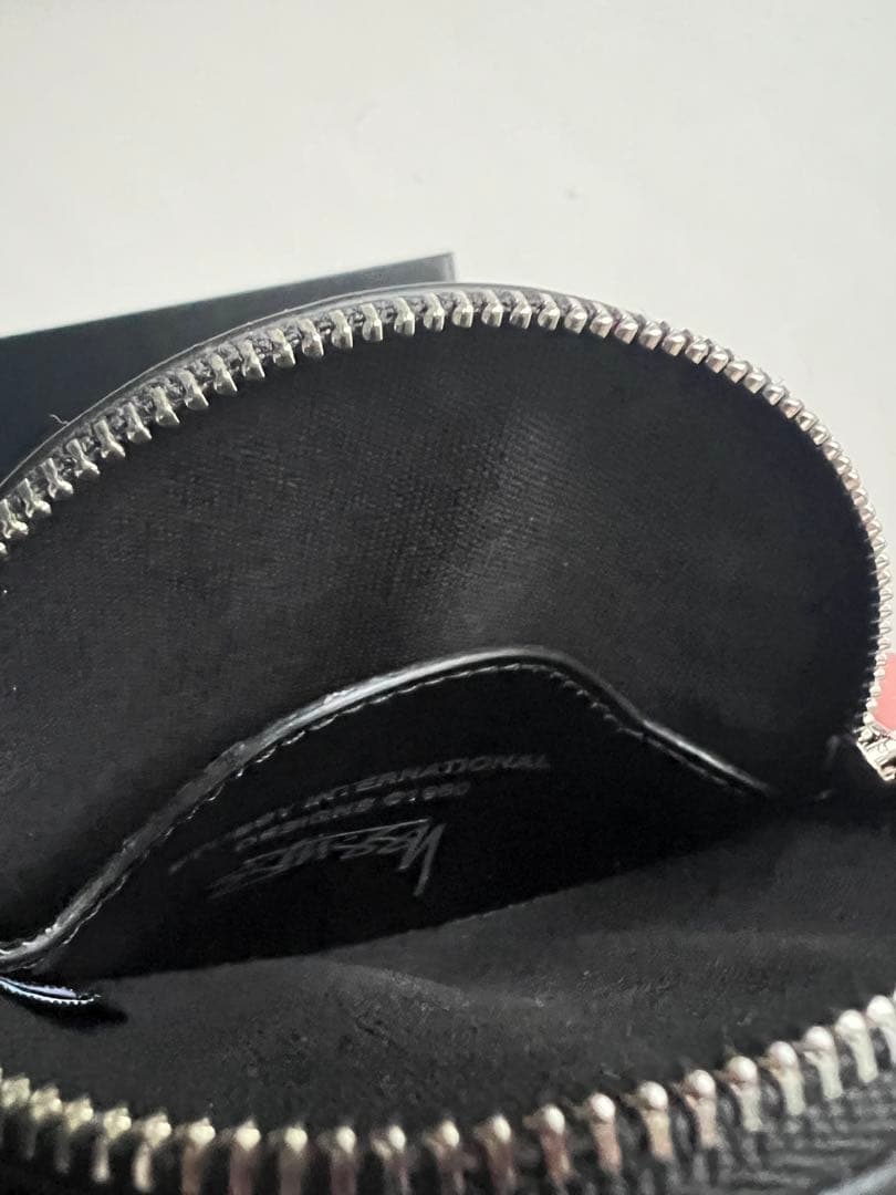 完売　Stussy SURF DOT LEATHER POUCH ケース