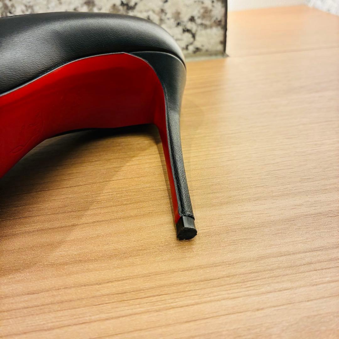 【美品】クリスチャンルブタン kate100 パテントレザー パンプス 35.5