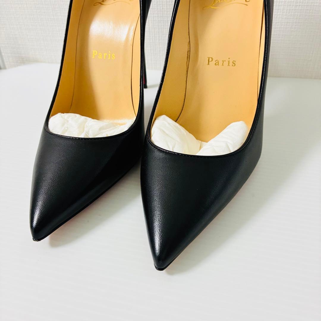 【美品】クリスチャンルブタン kate100 パテントレザー パンプス 35.5