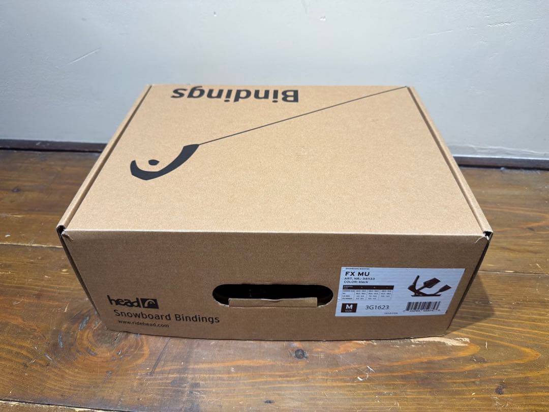 head スノーボードビンディング ブラック　サイズＭ