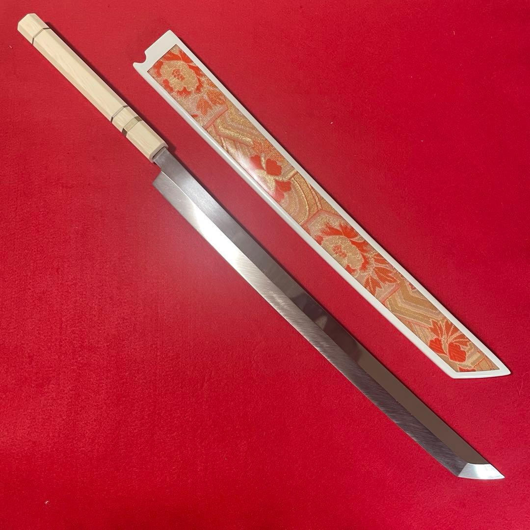 極上‼️450mm 平鏡面　マグロ包丁　VG10本焼き