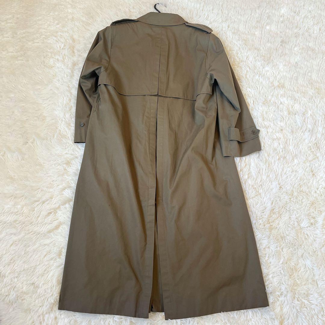 美品　大きいサイズ　バーバリー　トレンチコート　カーキ　ライナー　ノバチェック