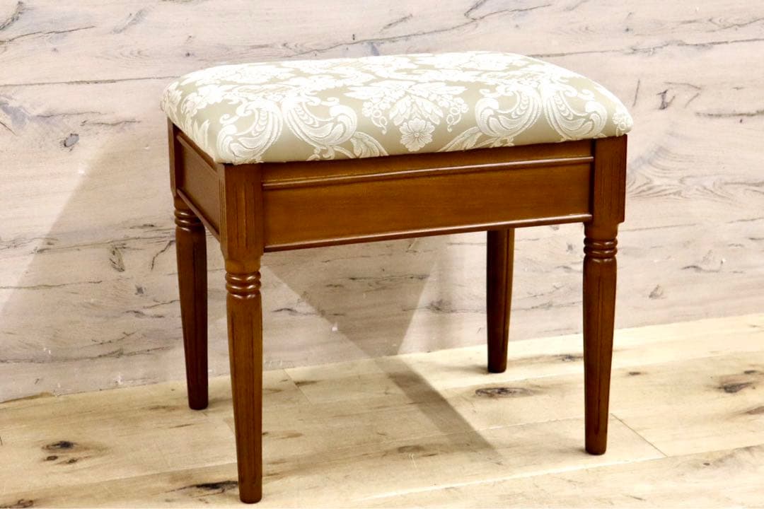 GMHN376A○スツール 腰掛け 椅子 チェア 玄関 ファブリック 木製 クラ