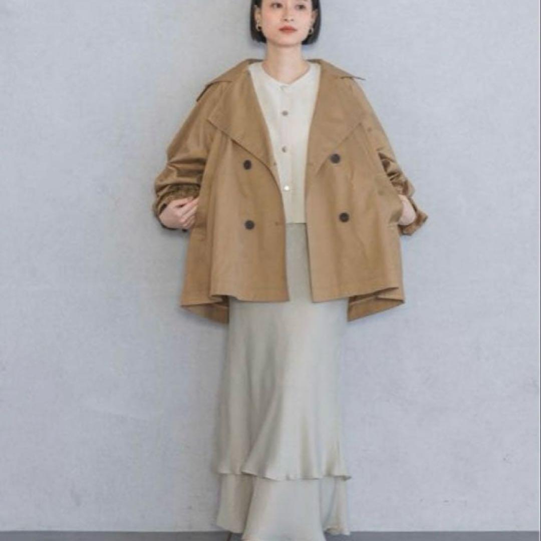 a part byキャンディースリーブショートトレンチコート　M