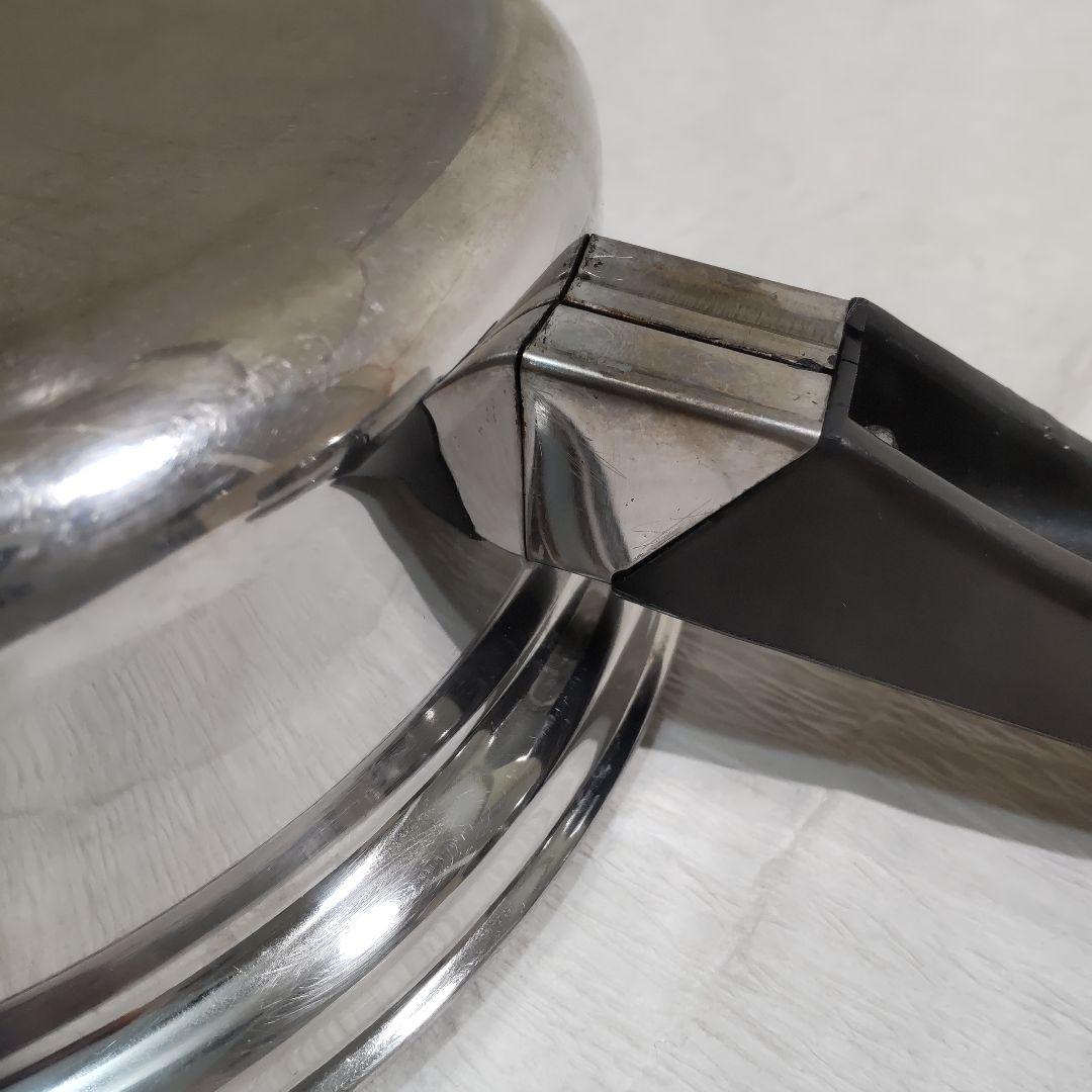 Amway クイーンクック ステンレス 無水鍋 中フライパン 小ソースパン