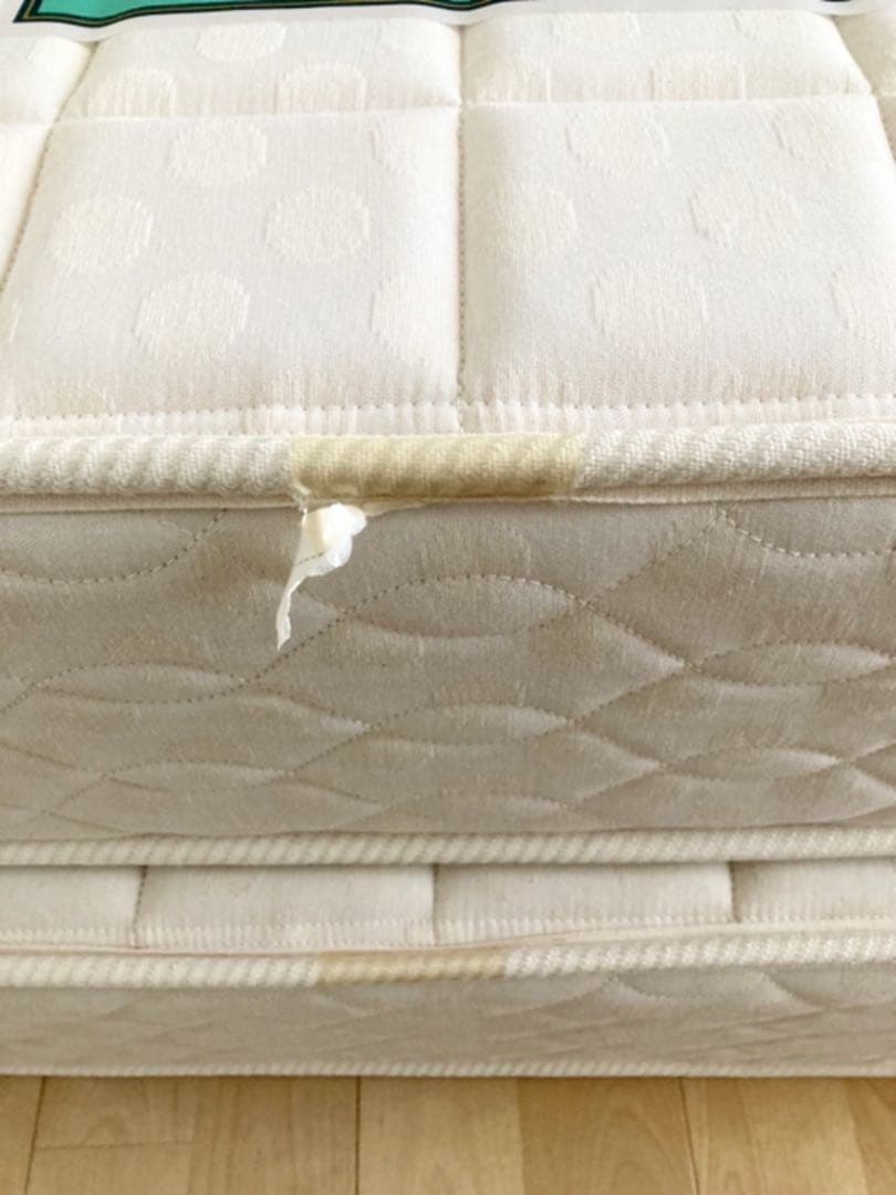 SEVEN BEDDELUXE シングル マットレスベット 上下2枚☆★