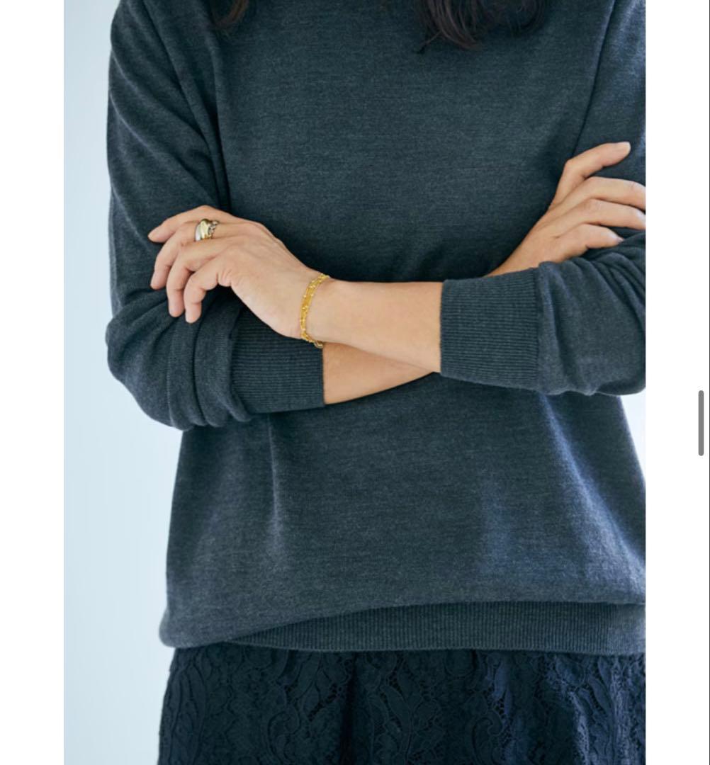 SLOANE mi-mollet別注　クルーネックセーター