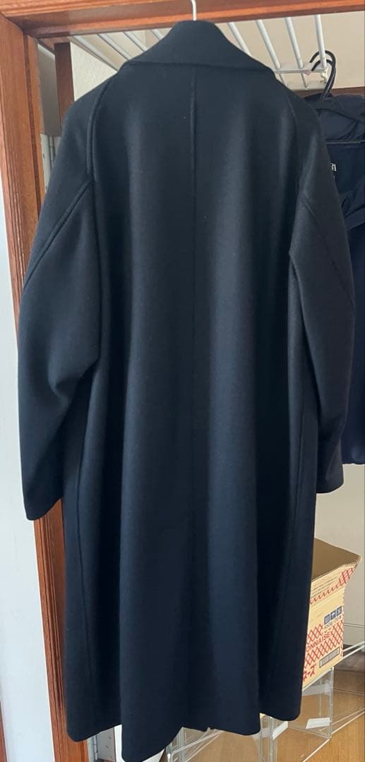 ジャケット・アウター Super140sPrimeOver Melton Balmachan Coat