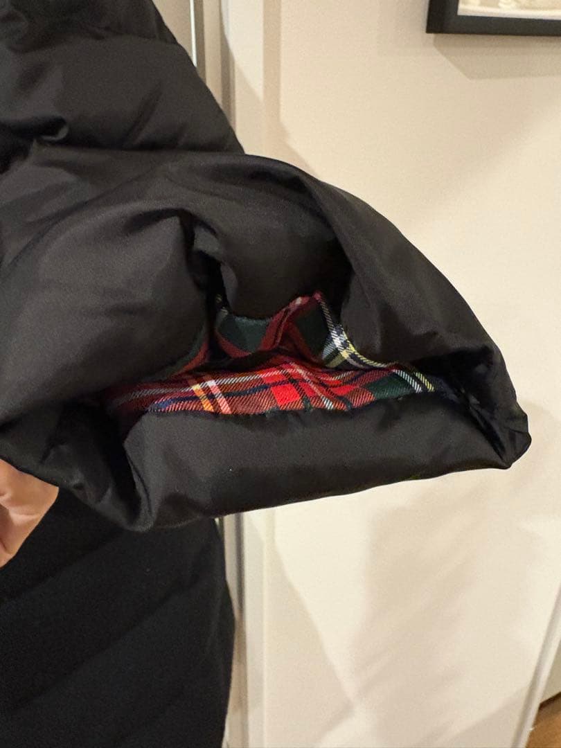 コムデギャルソン　素材切り替えダウンコート　ブラック　M