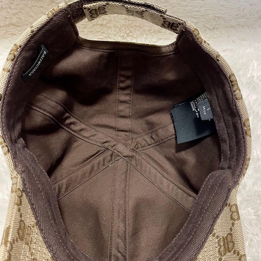 バレンシアガ グッチコラボ ザ ハッカー プロジェクト ベースボールキャップ L