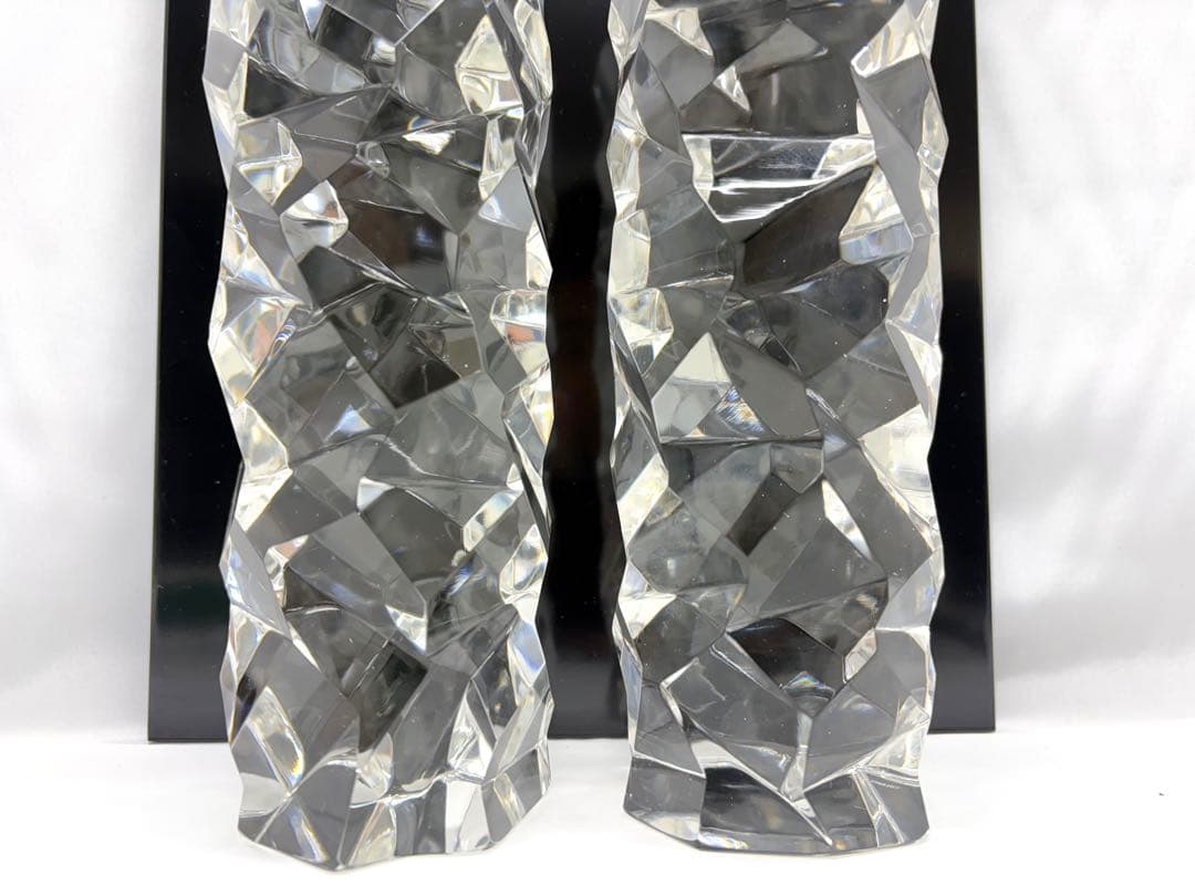 ○*様 TIFFANY&Co. クリスタル キャンドルスタンド ペア