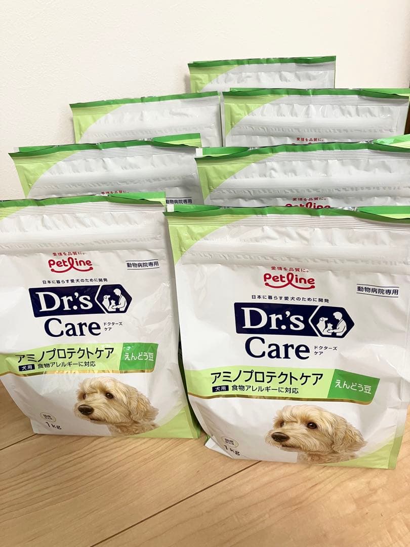 ドクターズケア　アミノプロテクトケア　犬用　えんどう豆　１kg 未開封×7袋