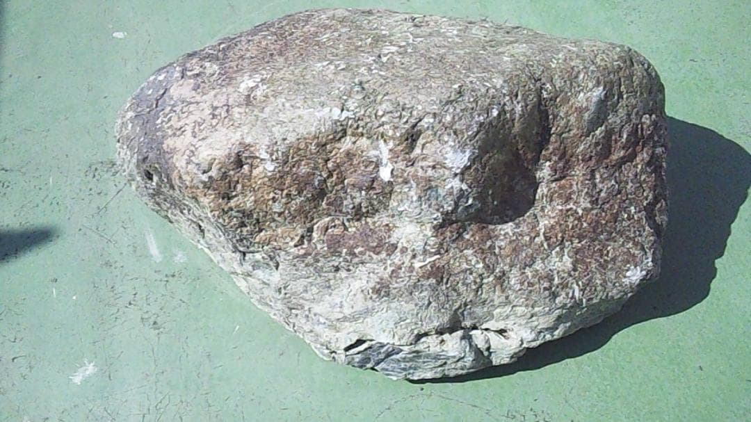 ｍ.天然石　埼玉県寄居　蛇紋岩　11ｋｇ　観賞用、庭石、水石、盆栽、盆石