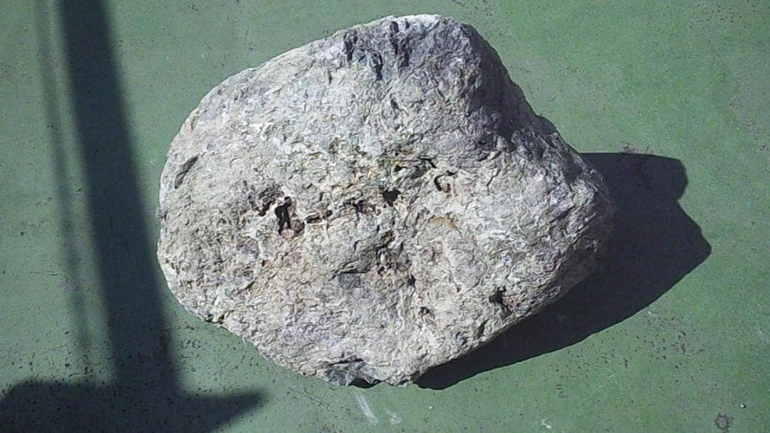 ｍ.天然石　埼玉県寄居　蛇紋岩　11ｋｇ　観賞用、庭石、水石、盆栽、盆石
