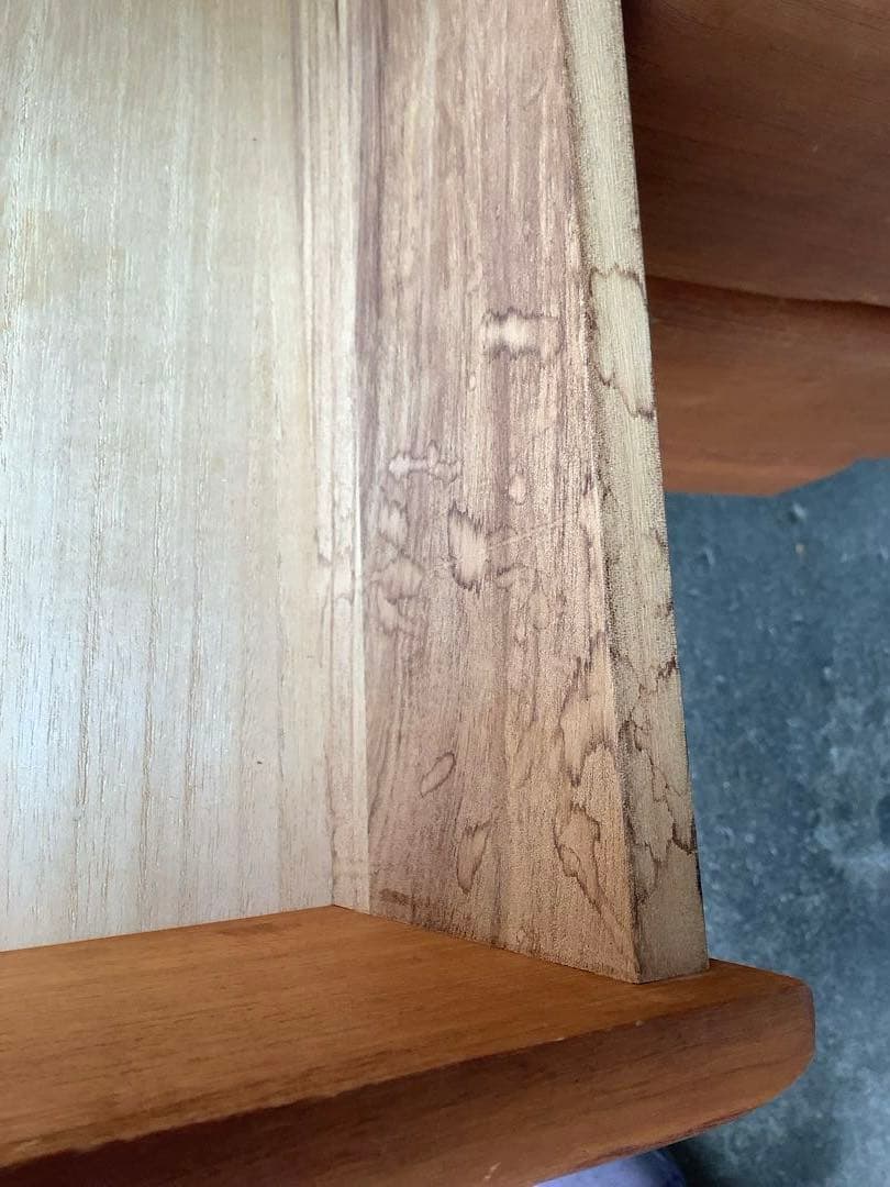 昭和レトロな木製チェスト 4段8杯 ローチェスト KYOWA（★）