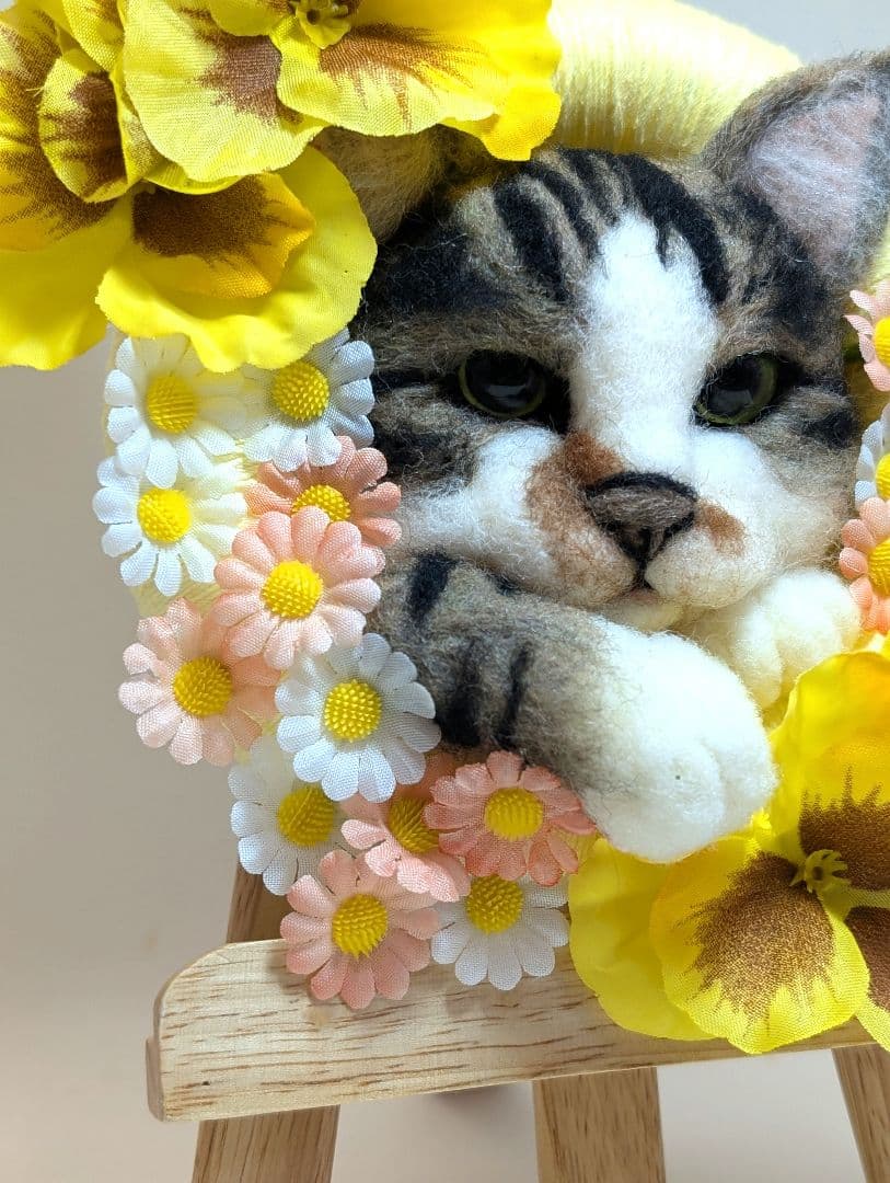 おもちオーダーメイドページ　羊毛フェルト