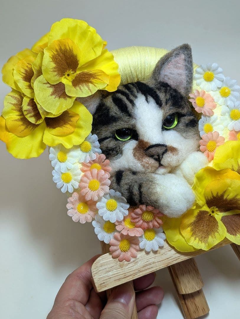 おもちオーダーメイドページ　羊毛フェルト