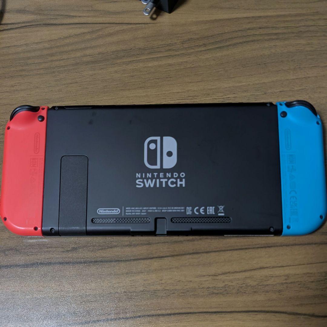 【箱付欠品無】Nintendo Switch 本体 青/オレンジ Joy-Con