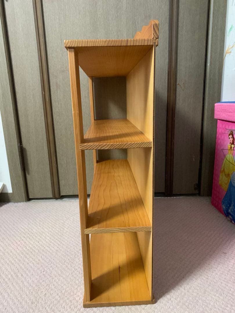 ディノス　スヌーピー木製ラック 3段