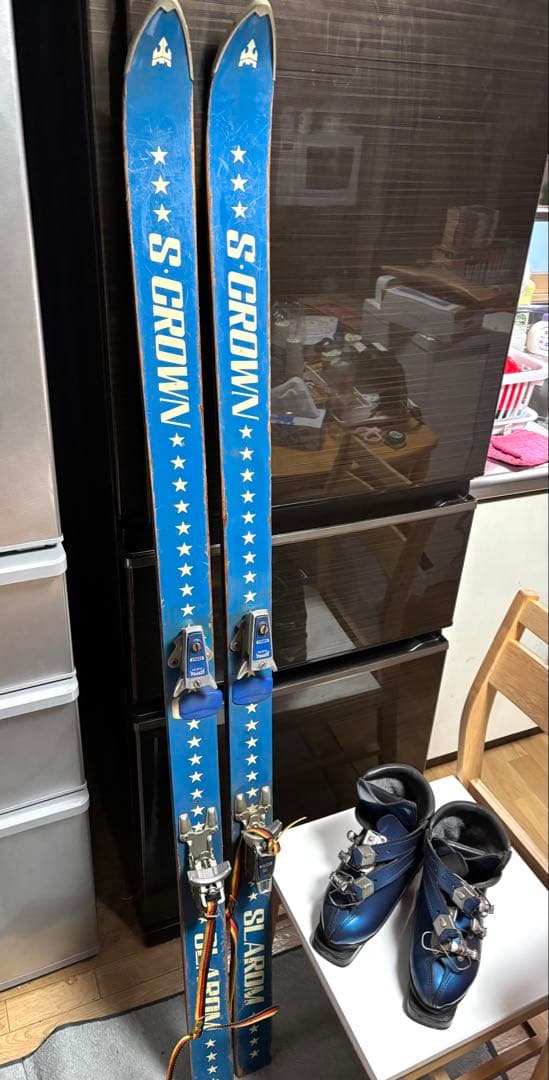ビンテージ スキー板 ・靴セット