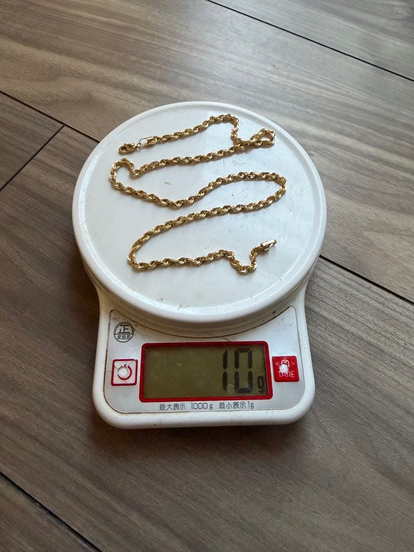 アヴァランチ 10k ロープチェーン　 幅2.8mm 45cm