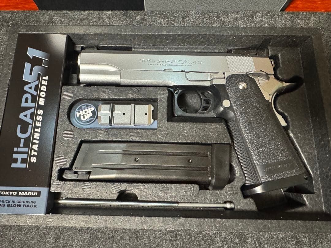 東京マルイ　ハイキャパ5.1 ステンレスモデル