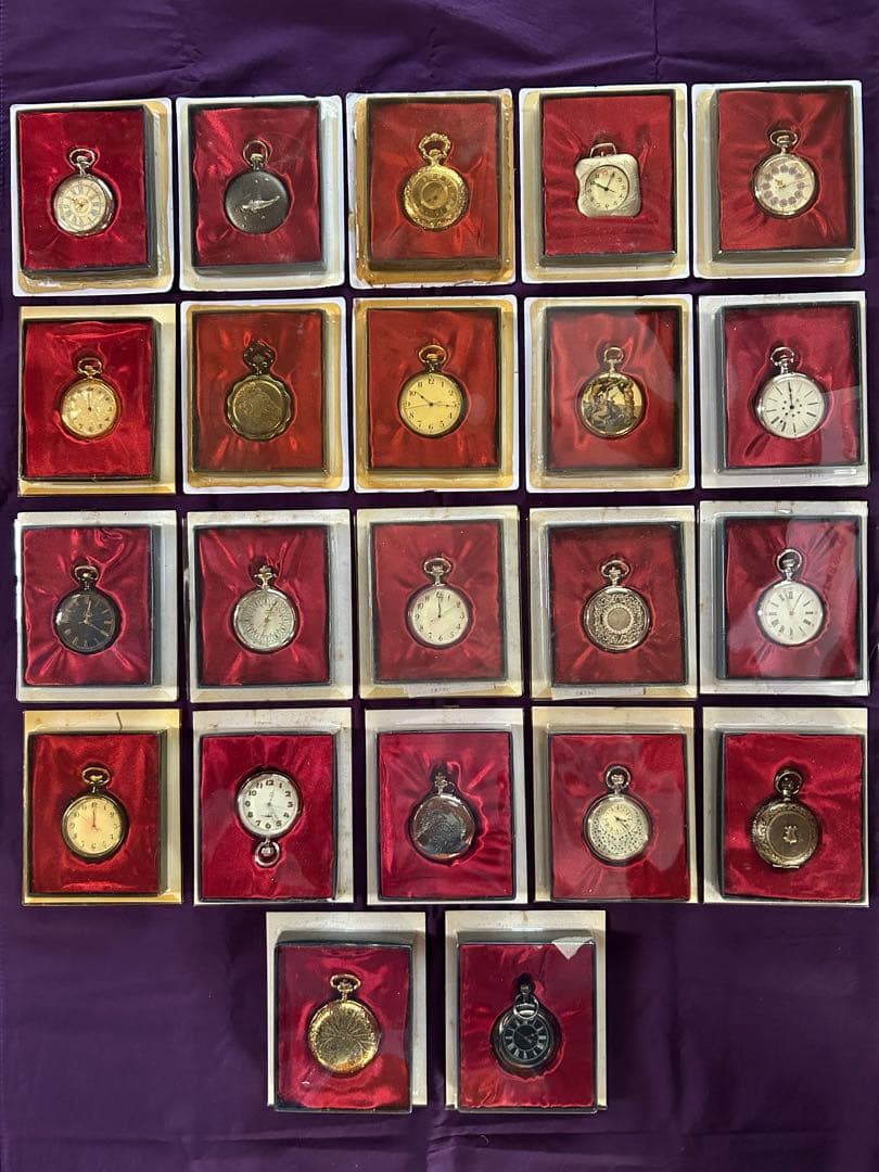 懐中時計　甦る古の時計 郷愁の懐中時計コレクション　アシェット社　未開封