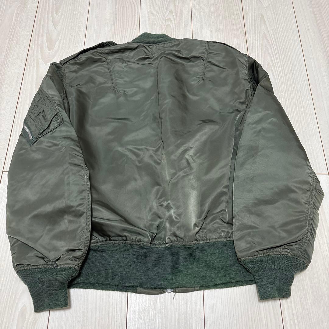り*ん様 7080s ALPHA L- 2B USA製　フライトジャケットMAー