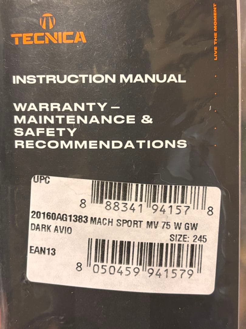 Tecnica スキーブーツ　 MACH SPORT MV75 GW レディース