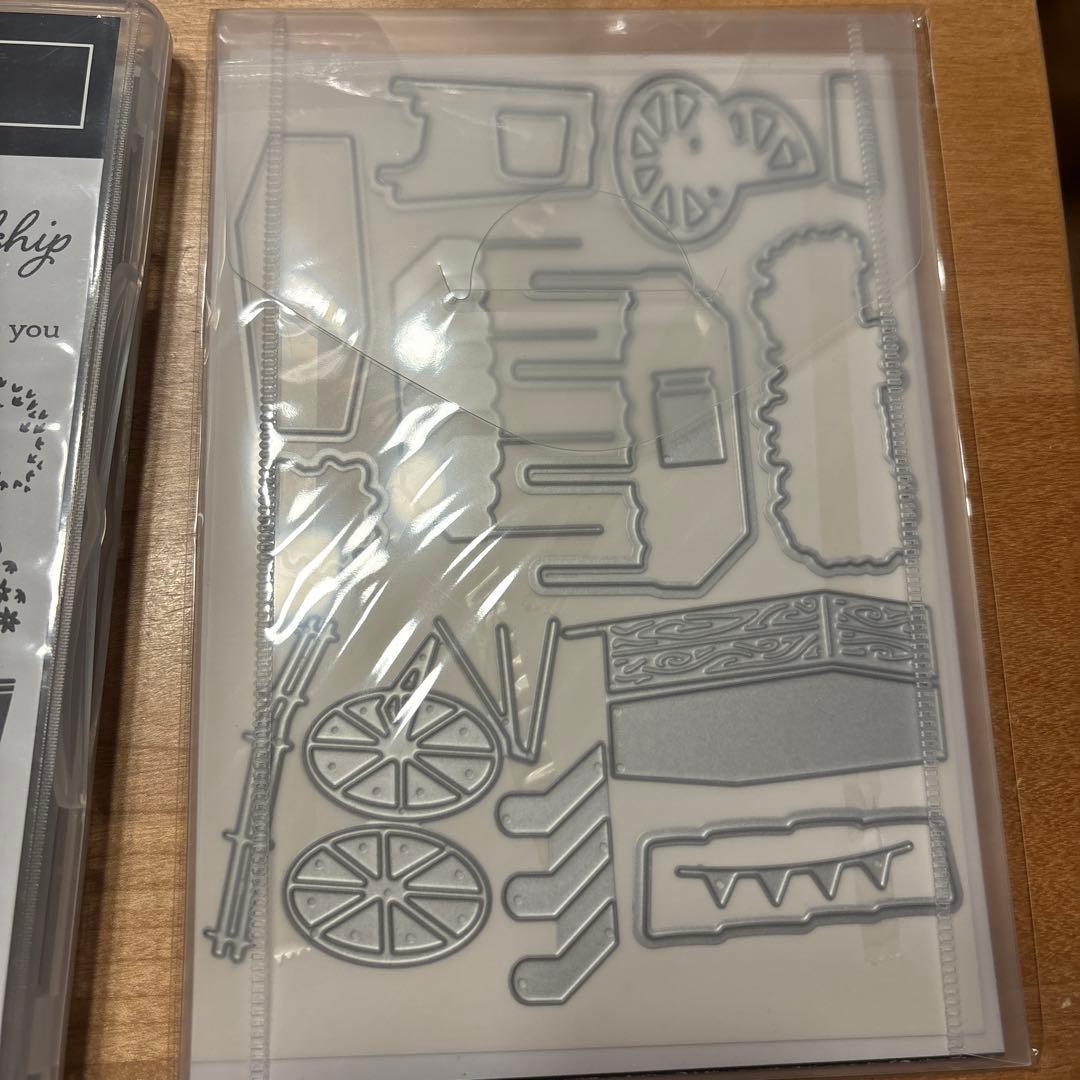 未使用⭐︎超人気♡Flower Cart スタンプセットスタンピンアップ