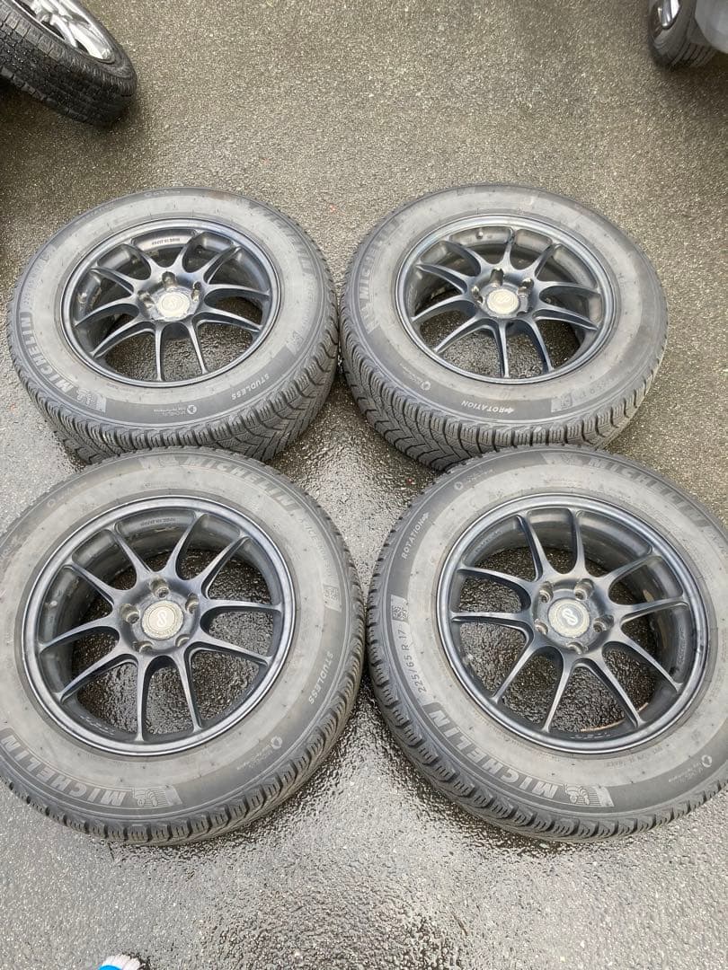 kazu123さん専用④2020年製バリ山！エンケイPF01 225/65R17