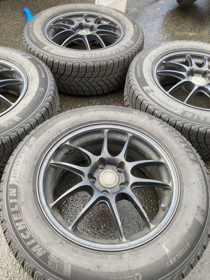 kazu123さん専用④2020年製バリ山！エンケイPF01 225/65R17