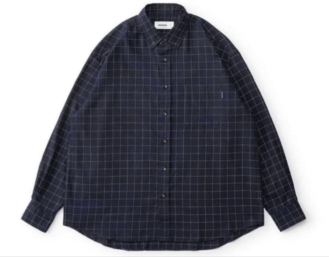 everyone back logo check button-down Ｌ