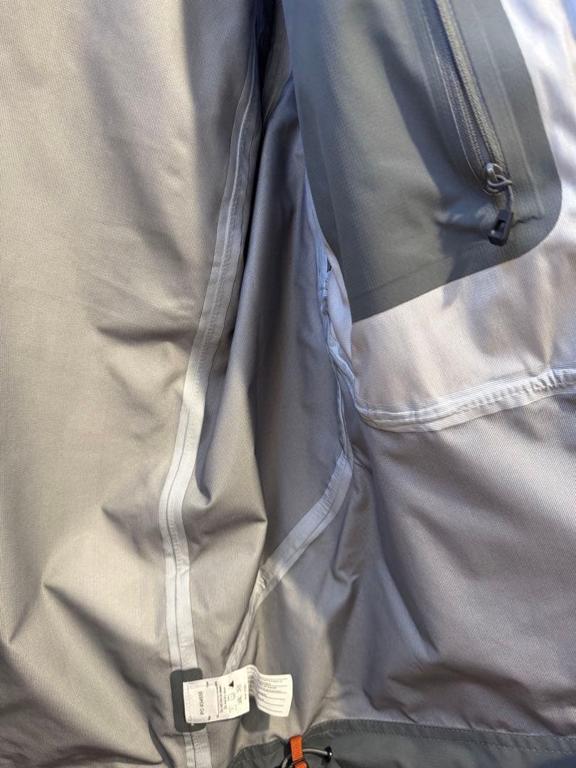 【未使用】SIMMS フィッシングジャケット グレー